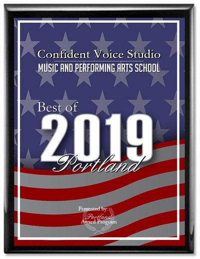 Confident Voice Studio Receives 2019 Best of Portland Award