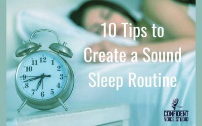 10 Tips to Create a Sound Sleep Routine