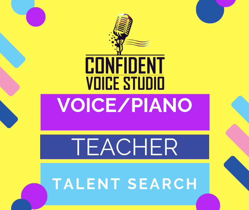 Voice & Piano Teacher Talent Search